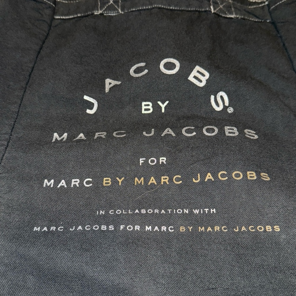 Marc Jacobs vintage canvas shopper tote
